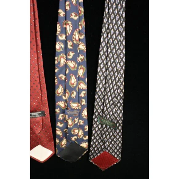 4 Men's Silk Ties, Assorted Brands - Picture 6 of 11